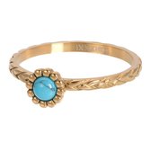 iXXXi Vulring Inspired Turquoise Goud | Maat 18 (gewone ringmaat 20)