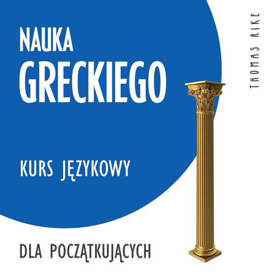Nauka greckiego (kurs językowy dla początkujących) - cover