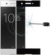 Voor Sony Xperia XA1 0.33mm 9H Oppervlaktehardheid 3D gebogen Volledig scherm Gehard glas Screen Protector (zwart)