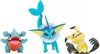 foto van Pokemon Battle Figure 3-Pack - Gible, Mimiskyu, Vaporeon