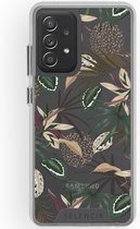 Selencia Zarya Fashion Extra Beschermende Backcover Galaxy A52(s) (5G/4G) - Jungle Leaves