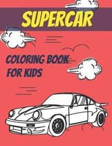 Supercar Coloring Book For Kids