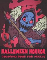 Halloween Horror Coloring Book For Adults