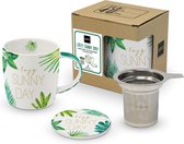 Theeset Lazy Sunny Day – Theekop met filter - PPD