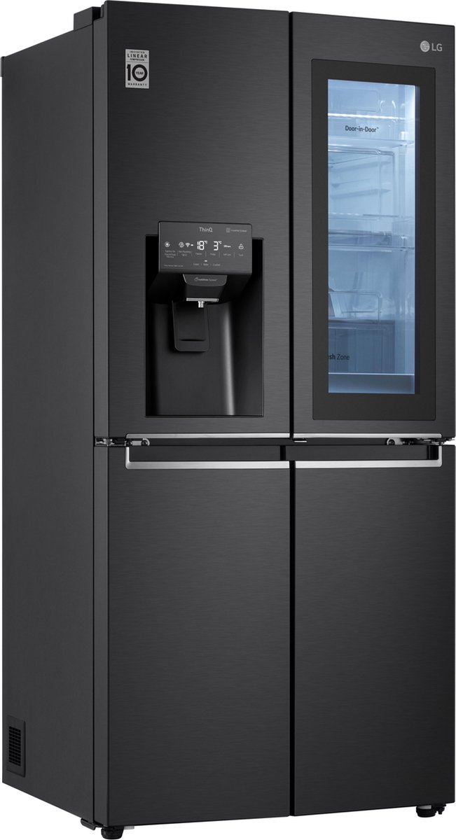 LG GMX844MCBF frigo américain Autoportante 508 L F Noir