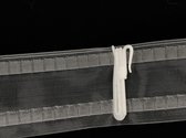 verstelbare inschuif haak 7,5 cm - gordijnhaken verstelbaar - gordijnhaak - 20 haken prik plastic