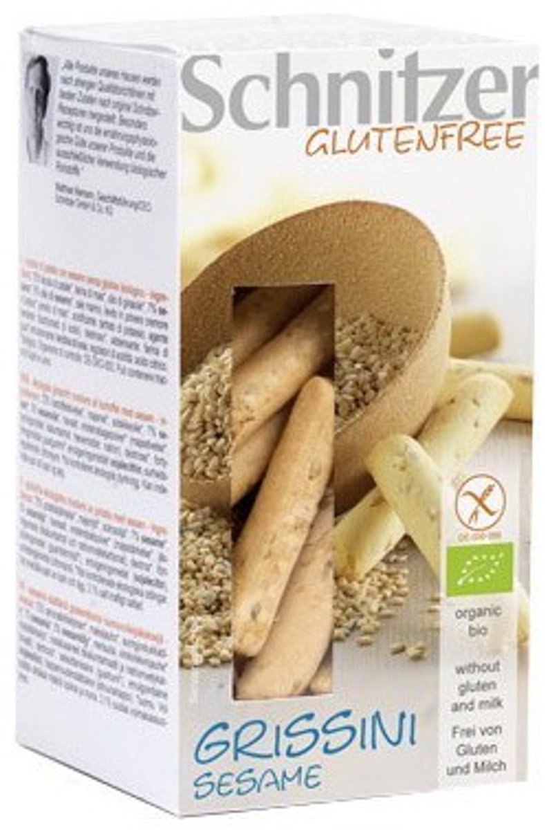 Goedkoopste Schnitzer BIO Grissini Sesam 100GR