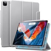 ESR Rebound Slim Apple iPad Pro 12.9 2020 / 2021 Couverture Tri-Fold Grijs