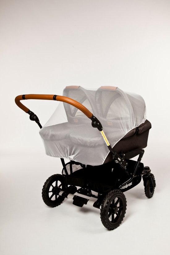 Altabebe - Universeel vliegennet voor wandelwagens, kinderwagens en buggy's - Wit - maat Onesize — afbeelding 5
