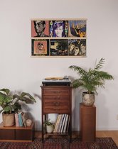 VinylFrame • Esdoornhout | LP’s aan de muur ophangen | Wissellijst voor 12 inch platen | Album & artwork decoratie lijst | LP platen houder | LP Ophangsysteem | Vinyl opbergsysteem