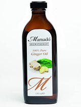 Gemberolie - Ginger oil - Huidolie - Aromatherapy - Aromatherapie - 150 ml Mamado