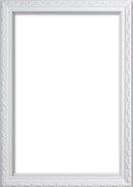 Barok Lijst 60x60 cm Wit - Abigail