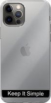 Apple iPhone 12 / Pro - Smart cover - Transparant - Simple