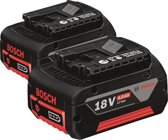 Ensemble de 4 outils 18 V Bosch avec batteries et chargeur, lampe