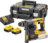 DeWalt DCH273P2T 18V Li-Ion Accu SDS-plus combihamer set (2x 5.0Ah accu) in TSTAK - 2,1J - koolborstelloos