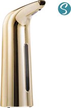 Soopz Full Gold Elegance - Automatische Zeepdispenser voor Desinfecterende Gel - Desinfectie Dispenser - No Touch Zeep Pomp - Handsfree Zeeppomp Elektrisch - Sensor - Hygiënisch -