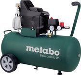 Bol.com Metabo Basic 250-50 W Compressor - 1500W - 8 bar - 50L - 95 l/min aanbieding
