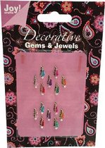 Joy Crafts Zelfklevende Decoratieve Stickers Diamanten & Juwelen: Gem set 38