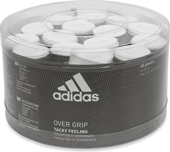 Adidas Padel overgrip - 45 stuks - Wit | bol.com