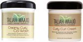Taliah Comb Curly Curl Cream en Taliah Co-wash (473 ml)