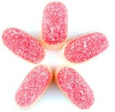 Strawberry Puffs -Snoep - snoepgoed - Halal - fruit - snoepjes - Aardbeien smaak