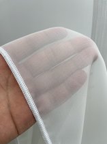 supergordijnen - vitrage stof - wit - 10 meter - met loodveter | bol.com