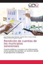 Rendición de cuentas de los municipios sonorenses