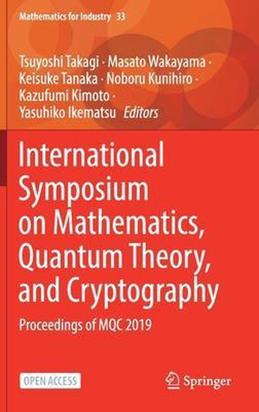 International Symposium on Mathematics Quantum Theory and Cr ... - cover