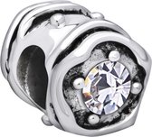 Quiges - 925 - Zilveren - Bedels -Sterling zilver - Beads - Ornament Kraal Charm - Geschikt – voor - alle bekende merken - Armband Z171