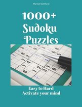 1000+ Sudoku Puzzles Easy to Hard: 1000 sudoku puzzles for adults very easy to extreme hard, brain games sudoku and word search book