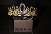 Mooie tiara, kroon, bruid, prinses, haaraccessoire, luxe diadeem, Haarpin, bloemen, haarpin, strass, koningin