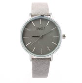 Ernest Horloge Cindy - medium - silver lichtgrijs