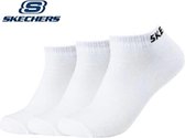 Skechers - Basic Sneaker Unisex Maat 47-49 Wit