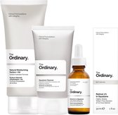 The Ordinary trio set – beauty set voor minimaliseren en tekenen van veroudering te verminderen - anti-aging - Squalane Cleanser - Natural Moisturising Factors + HA - Retinol 1% in