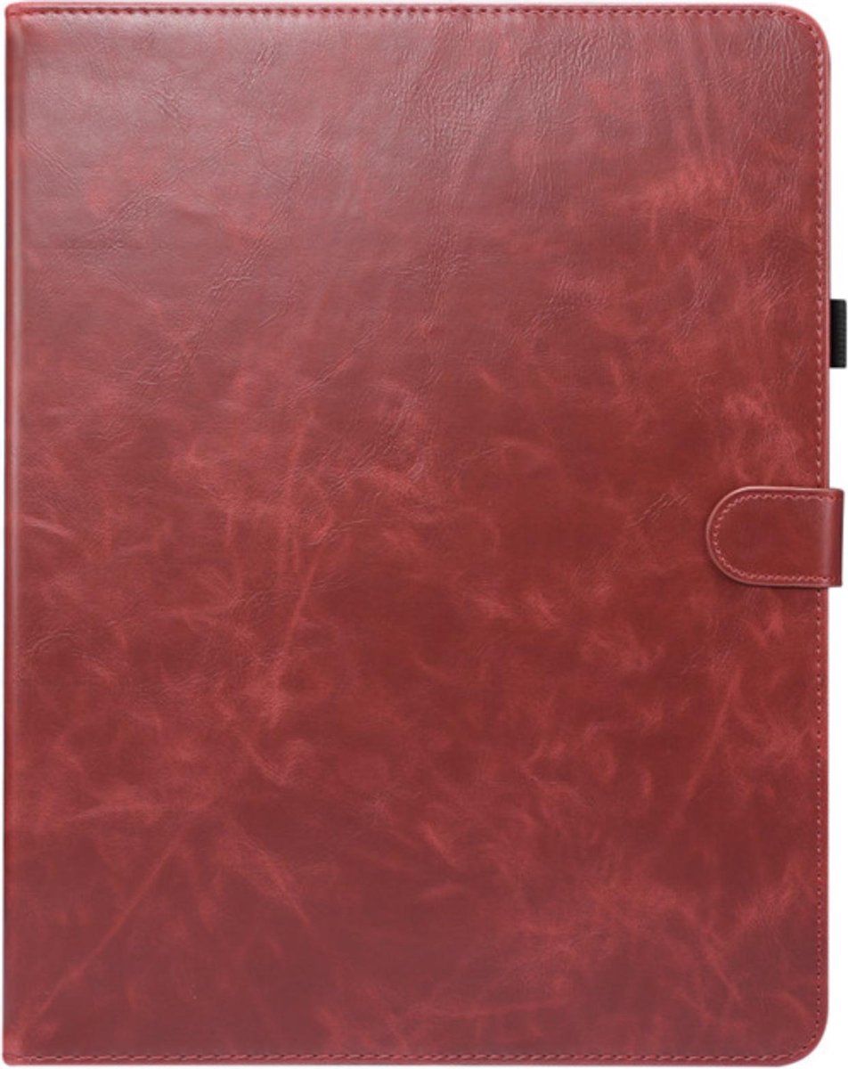 Apple iPad Pro 2020 - 12.9 inch Bookcase - Rood - Luxe hoes
