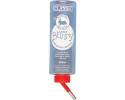 Classic Drinkfles voor grote konijnen - 600 ml