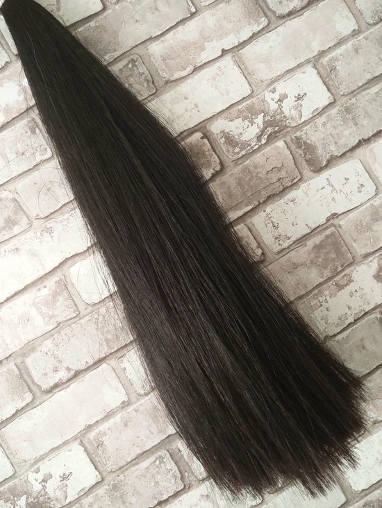 Paardenextensions Startpakket 75 stuks Zwart