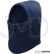 Cagoule polaire - Bonnet d'hiver - Masque de moto - Cagoule - Sports d'hiver - Unisexe - Bleu foncé