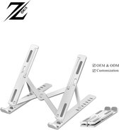 ZORIX®-Verstelbare Ergonomische Laptop/Notebook Standaard Universeel  - Lichtgewicht laptop Apple Macbook Pro/Air, iPad, Asus, HP, ACER, Microsoft, Lenovo, Windows - Tablet Steun Opvouwbare S