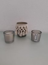 Setjes kaarsen- drie stuks