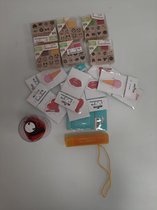 Negentien uitdeelcadeautjes