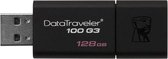Kingston 100 G3 - Pendrive - Data Traveler - 128GB - Zwart