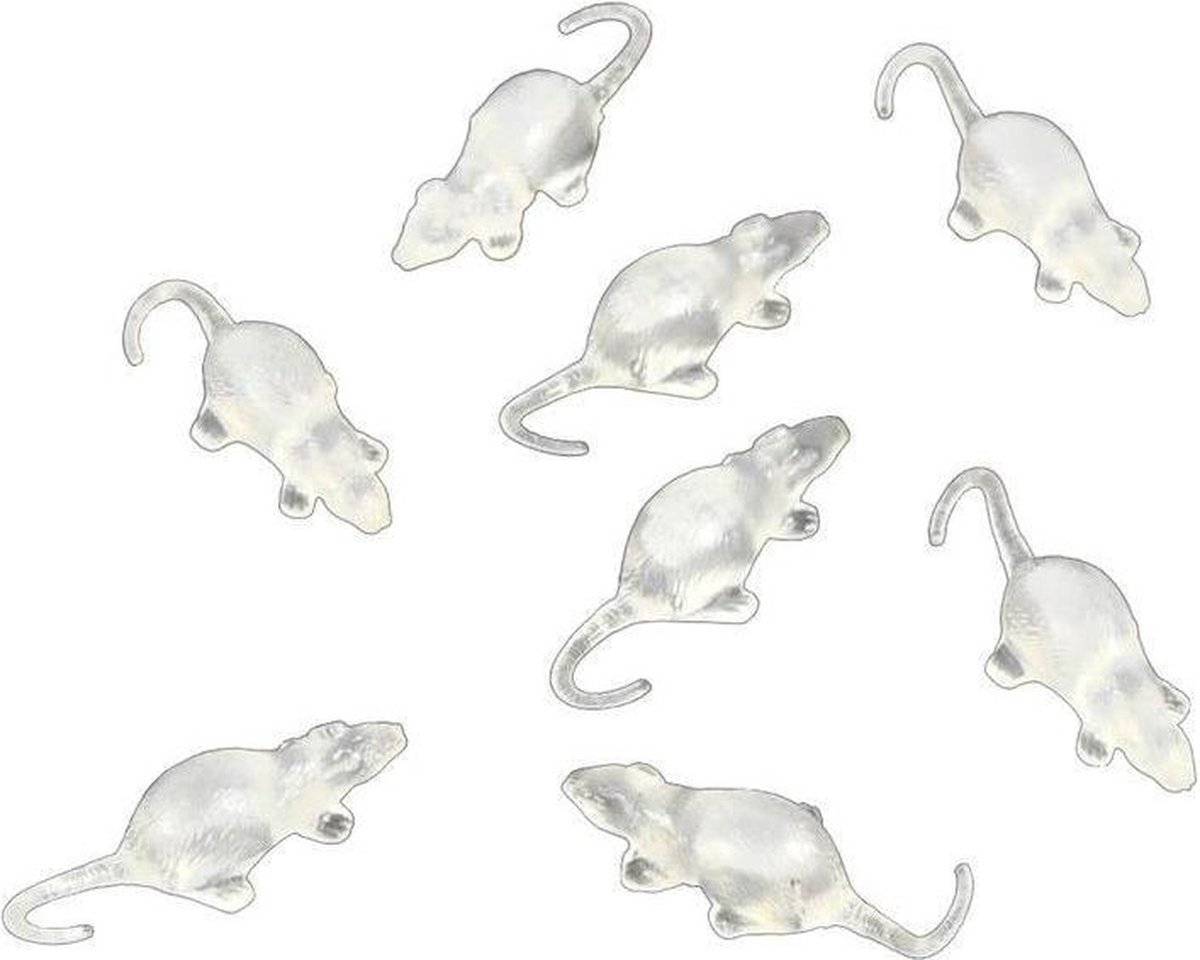 Beestjes - Muisjes 8 stuks 5 cm