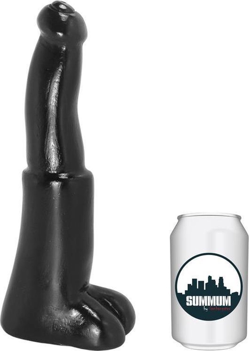 Goedkoopste Summum Bravo - Dildo - Niet Realistisch - 28.5x6.7cm - Zwart