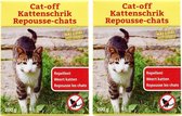 Kattenschrik Natuurlijk Afweermiddel Tegen Katten - 400 gram - 2 x 200 gram| Weert Katten | Kattenoverlast | Waterbestendige Strooikorrel | Anti Katten