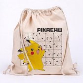 POKEMON - Pikachu - 100% Katoenen tas 42x37cm