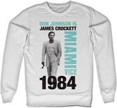 Miami Vice - Don Johnson Is Crockett Sweater/trui - S - Wit