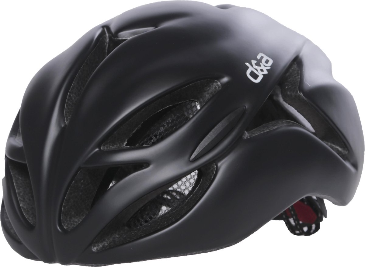 D&A fietshelm - zwart - Maat M - 54-58cm