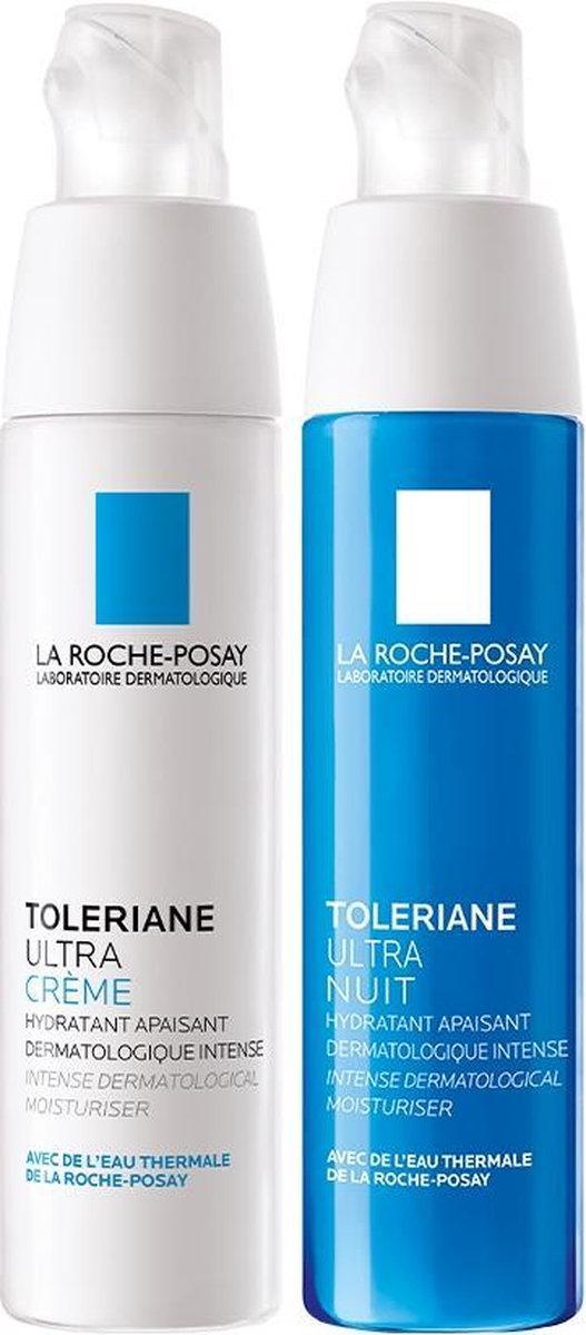 Bundel La Roche-Posay Toleriane Ultra Dag- en Nachtcrème - 2 stuks | bol.com