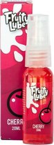 Fruity Lube Cherry/Kersen – Glijmiddel met Kersen Smaak - 20ml – Spuitdop Dispenser